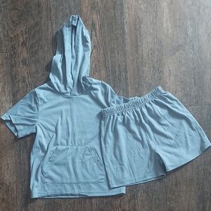 Hoodie and Shorts Set
